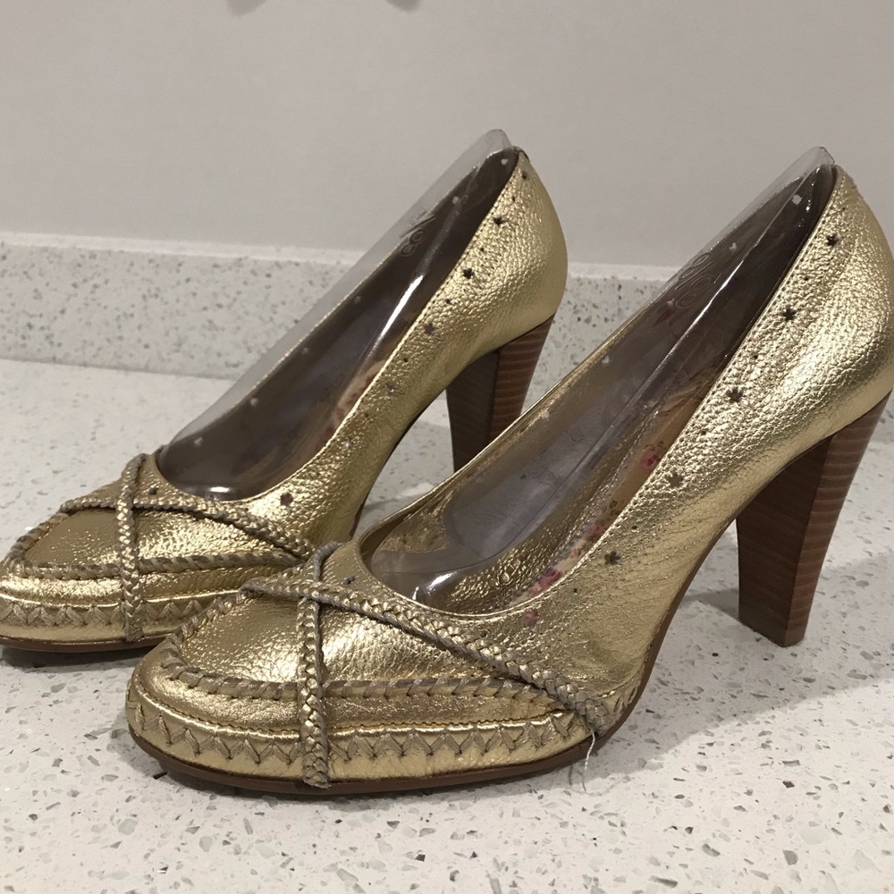Gold Shoes